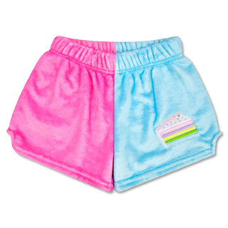 iScream Piece of Cake Colorblock Plush Shorts