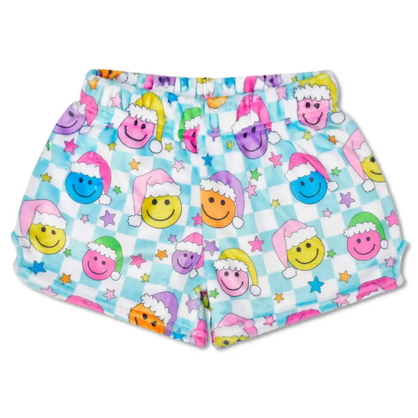 iScream Happy Santa Plush Shorts
