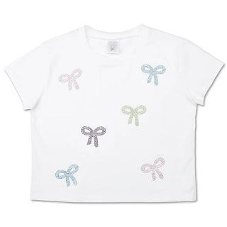 iScream Sparkling Bows White T-Shirt