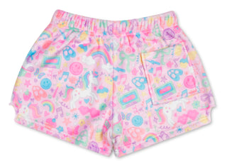 iScream Unicorn Kisses Plush Shorts, additional view