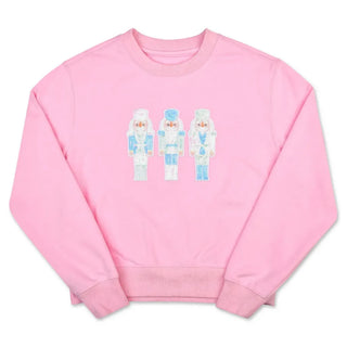 iScream Pink Nutcracker Treat Sweatshirt