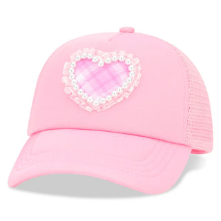 iScream Pearl Heart Trucker Hat left side