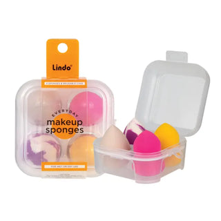 4Pk Everyday Makeup Sponges - Brights