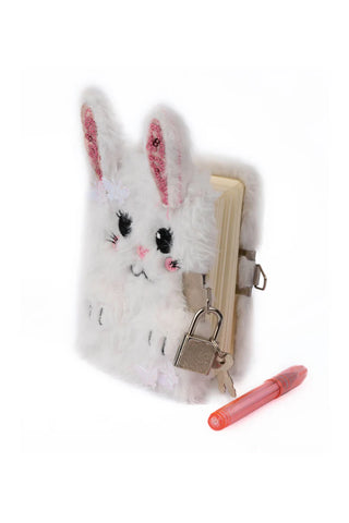 Great Pretenders Furry Friends Mini Journal - Bunny