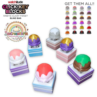 Watchitude Click-Key Blocks IceCreamTopia Blind Bag