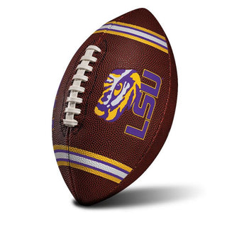 Franklin Collegiate LSU NCAA Junior Football with Pump