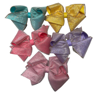 Wee Ones Sparkle Overlay Bow - Princess Collection