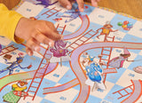 Eeboo Slips & ladders Dragon Edition Shaped Game