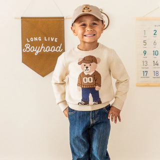 Sweet Wink Teddy Bear Sweater