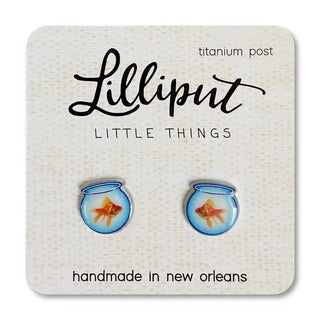 Lilliput Little Things Earrings - Fish Bowl