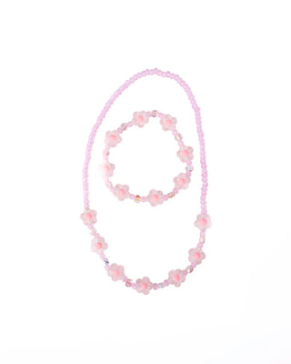 Great Pretenders Crystal Blooms Necklace & Bracelet Set