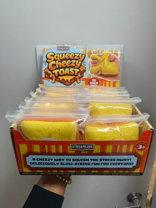 Squeezy Cheezy Toast Squishy