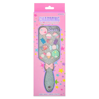 iScream Charming Rhinestone Paddle Hair Brush