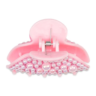 Pink Pearl Hair Clip