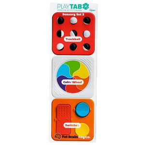 Play Tab Modular Activity Board Tiles- Sensory Set 2