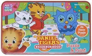 Daniel Tiger's Neighborhood- Puzzle & Paint
