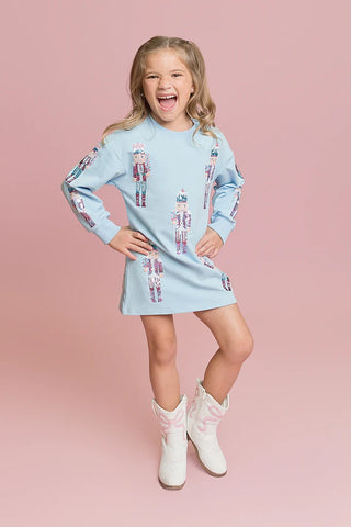 Belle Cher Light Blue Nutcracker Dress