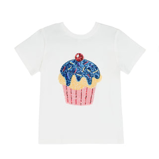Belle Cher Cupcake Sequin Shirt