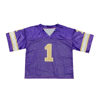 Belle Cher Purple Football Jersey