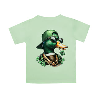 Belle Cher St Patty's Day Clover Duck S/S Tee