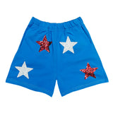 Belle Cher Stars Sequin Set - Red White & Blue