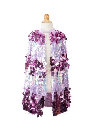Great Pretenders The 5th Avenue Pailette Cape - Purple (Size 4/6)