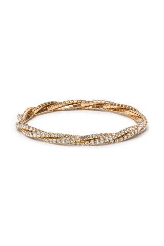 Great Pretenders Boutique Chic Diamante Twist Bracelet