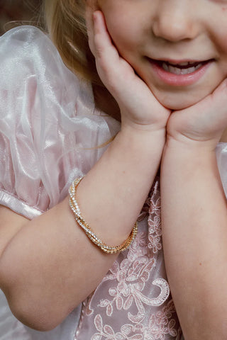 Great Pretenders Boutique Chic Diamante Twist Bracelet