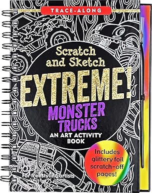 Scratch and Sketch - Extreme Monster Trucks