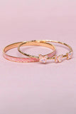 Great Pretenders Boutique Chic 2Pc Butterfly Bangles