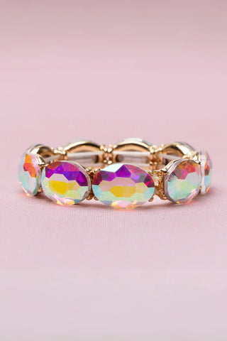 Great Pretenders Boutique Chic Aurora Borealis Gem Bracelet
