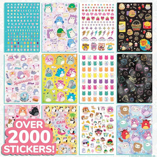 Squishmallows™ 2000+ One of a Kind Sticker Book
