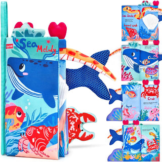 Joycat Cloth Book - Sea Melody