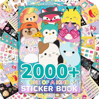 Squishmallows™ 2000+ One of a Kind Sticker Book