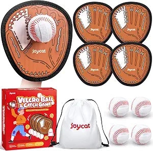 JoyCat Toss & Catch Ball Game with 4 Rackets