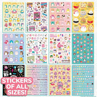 Squishmallows™ 2000+ One of a Kind Sticker Book