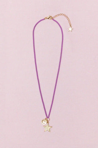 Great Pretenders Boutique Chic Starshine Smiles Necklace