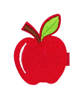 Wee Ones Felt Hair Clip - Apple