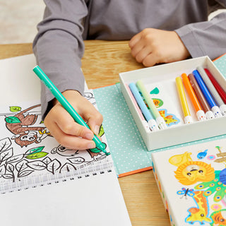 Tiger Tribe Coloring Set - Zoo