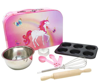 Pink Poppy Unicorn Butterfly 7pc Baking Set