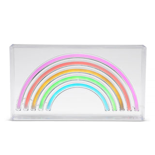 Boxed Acrylic Rainbow Neon Light