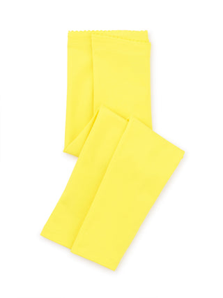 Tea Collection Solid Yellow Leggings