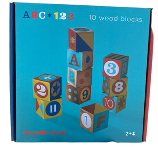 ABC/123 Wooden Blocks