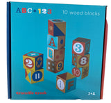 ABC/123 Wooden Blocks