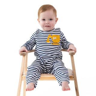 Digger Collection - Long Sleeve Snap Shoulder Romper