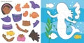 Color By Sticker Mermaids and More