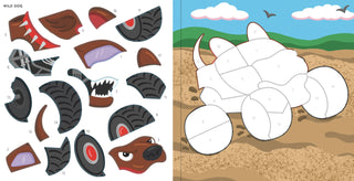My First Color-by-Sticker Book - Monster Trucks - view 4