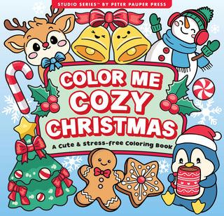 Color Me Cozy Christmas Coloring Book