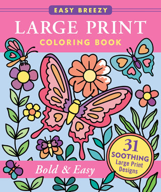 Bold & Easy Coloring Book