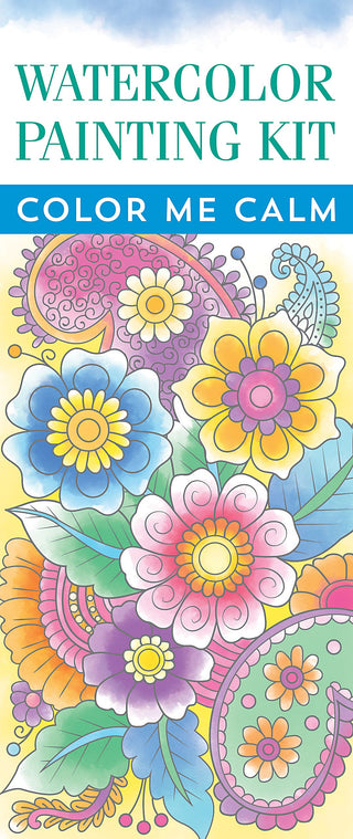 Color Me Calm Watercolor Painting Kit